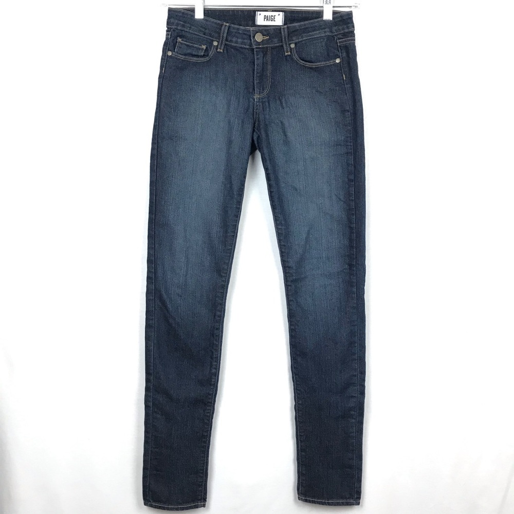 PAIGE // Blue Skinny Jeans